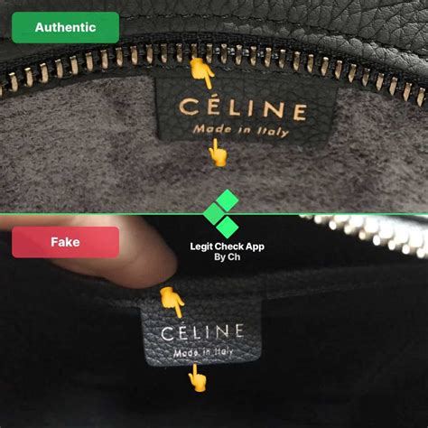 celine bag fake|how to verify Celine bags.